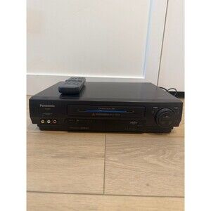 Panasonic Blue Line PV-4664 VHS VCR Omnivision 4-Head HiFi MTS Stereo W/ Remote